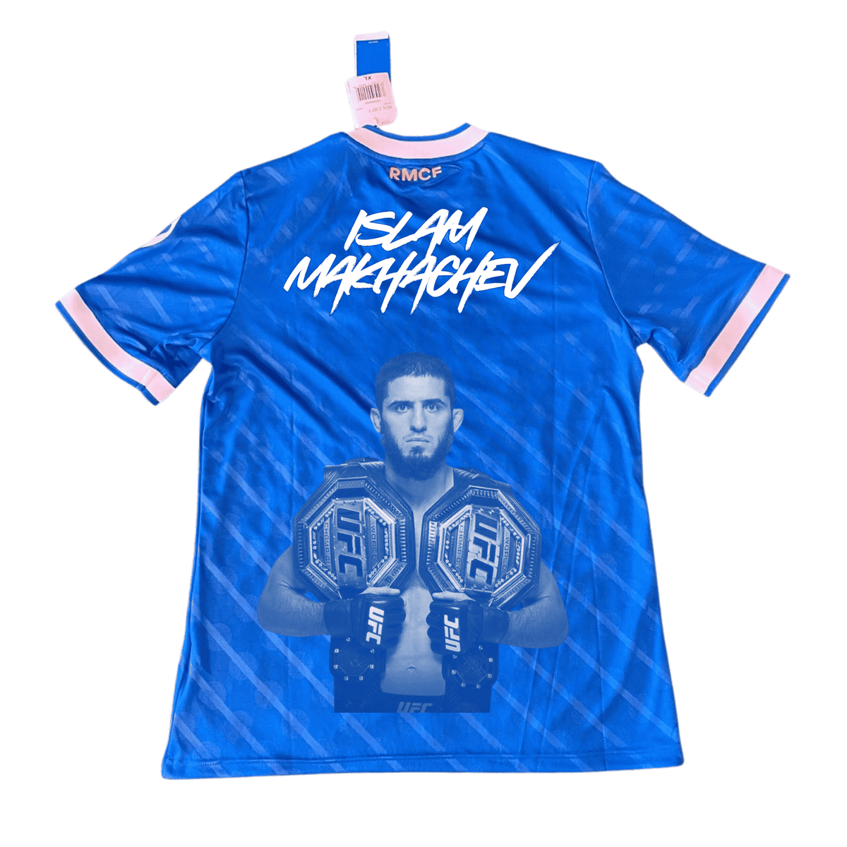 Islam Makhachev Double Champ Blue
