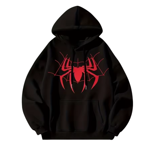 Spiderman Hoodie Black